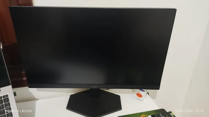 Monitor Gamer AOC Agon G42 24 200hz 0,3ms Los 24g42he preto 127/220v