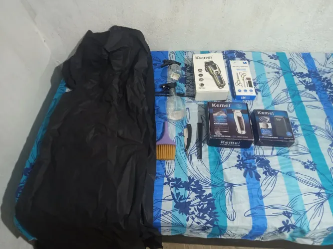 Kit profissional para iniciantes no ramo da Barbearia 