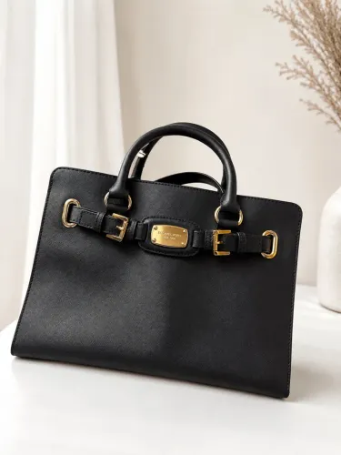 MICHAEL KORS - Bolsa Tote/Satchel Preta Original
