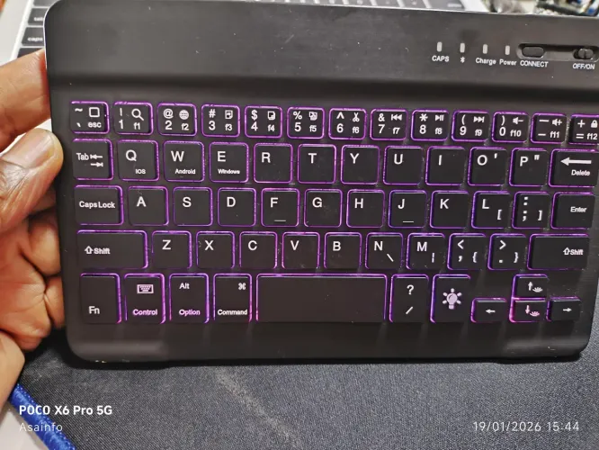 Mini teclado Bluetooth 