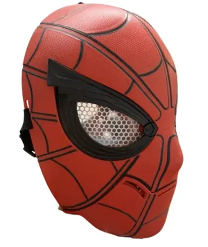 Máscara Homem-Aranha Eletrônica-Mexe os olhos
