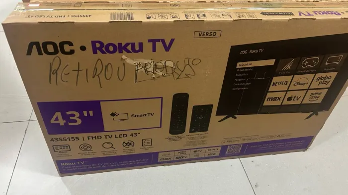 Smart TV AOC ROKU 43 POLEGADAS