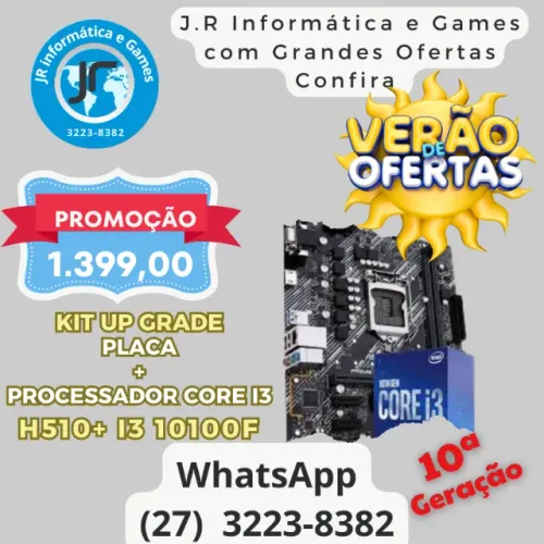 Placa mãe + Processador - KITs de 10ª geração