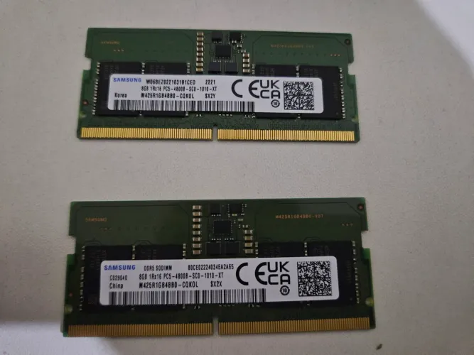 Memórias DDR5 4800 Mhz para Laptop
