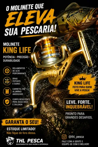 Molinete para pesca