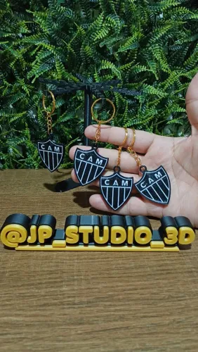 Kit 4 chaveiros do Atlético Mineiro