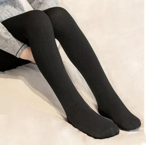 Meia-Calça Infantil Preta 12-14