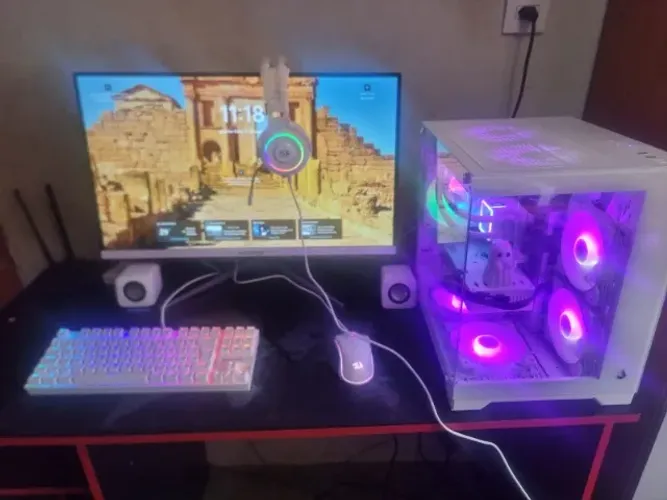PC Gamer White (Branco) Completo 32GB de memória RAM
