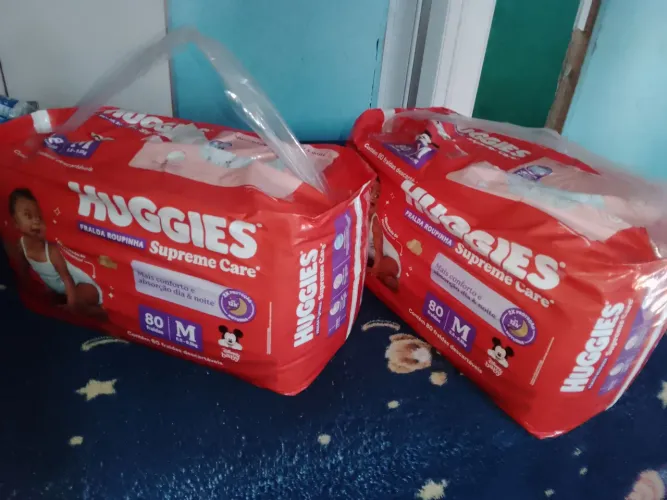 Fraldas Huggies