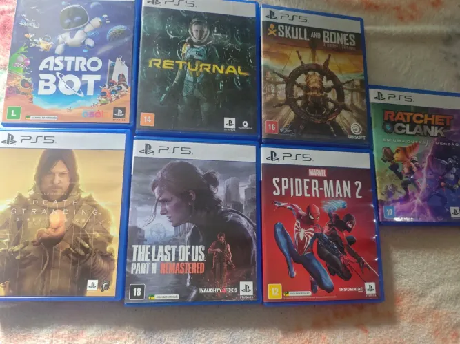 Jogos de PS5 pra venda
