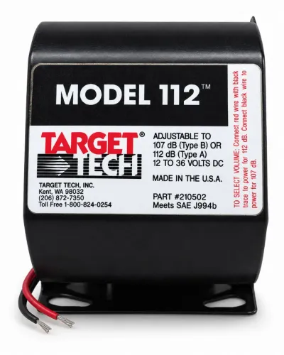 Alarme de Ré Target Tech 112 12-36V 107/112dB Caminhão