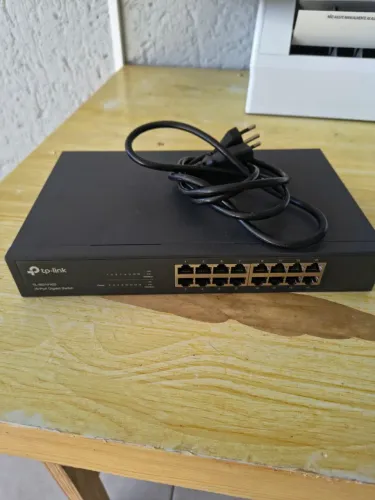 Switch Tp-link, 10/100/1000Mbps, Gigabit Ethernet, 16 Portas - TL-SG1016D