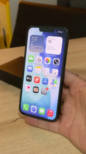 iPhone 13 128GB Midnight - Promoção!! Loja física! Com 90 dias de garantia! Até 18x