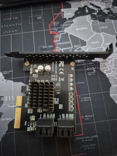 Placa Controladora RAID PCIe SATA 3 Marvell 88SE9230 - 4 Portas