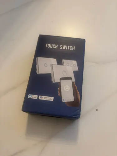 Interruptor inteligente Wi-Fi touch com 3 teclas