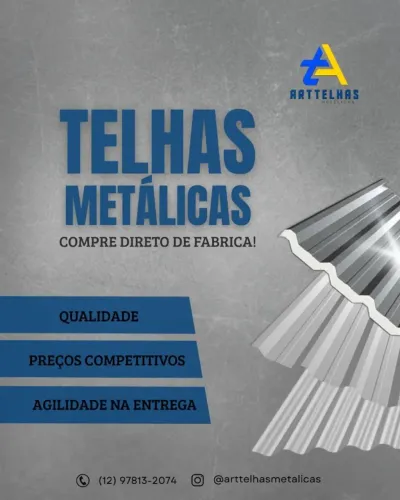 Telhas Metálicas