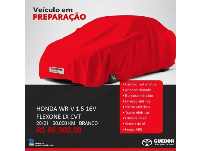 Honda WR-V LX 1.5 Flexone 16V 5P AUT 2021