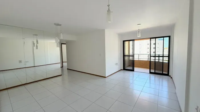 ALUGO 3/4 QUARTOS SENDO 1 SUÍTE - VARANDA - JATIÚCA 90M