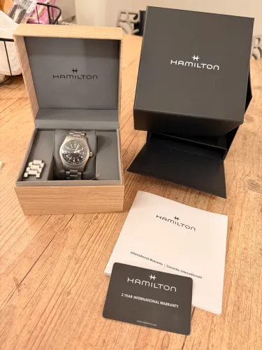 Hamilton Khaki Field Mechanical (referência H69439131) 38mm de Caixa