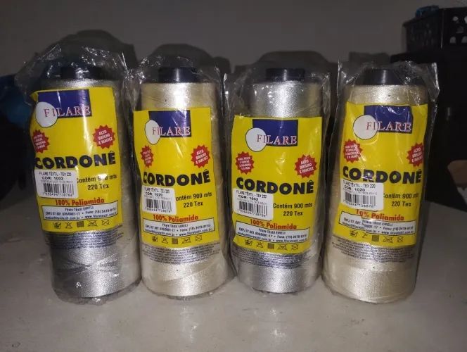 Linha de Crochê Cordonê Filare