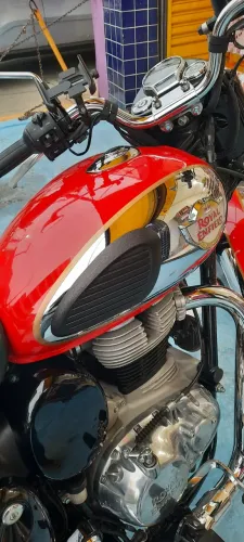 Royal Enfield Classic 350 Chrome Red 2022/2023 único dono impecável