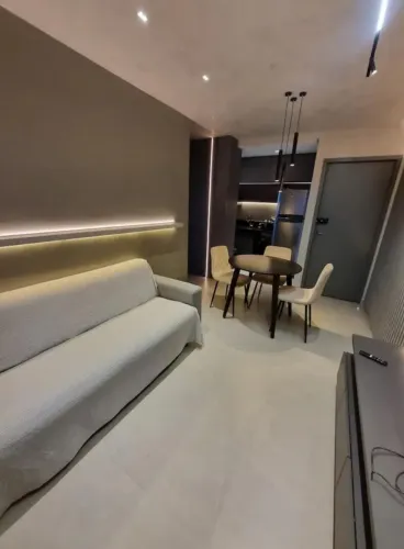 Apto 1 quarto mobiliado no Multiporto Indianópolis
