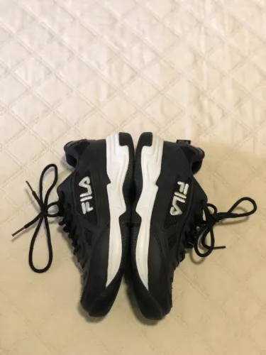 Tênis Fila Lugano 7.0 - All Court - Preto e Branco