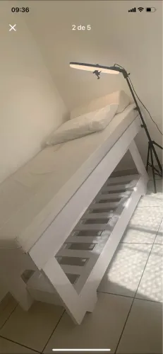 Maca fixa branca à venda Super resistente ideal para quem trabalha na estética.