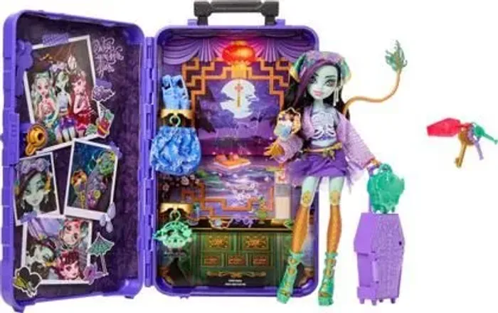 Monster High Skulltimate Secrets Gore-geous Oasis Jinafire Long.