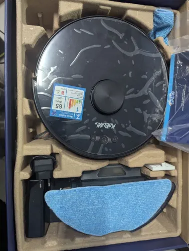 Robo aspirador kabum smart 700 faz mapa passa pano google alexa wifi kbsf006 preto wifi