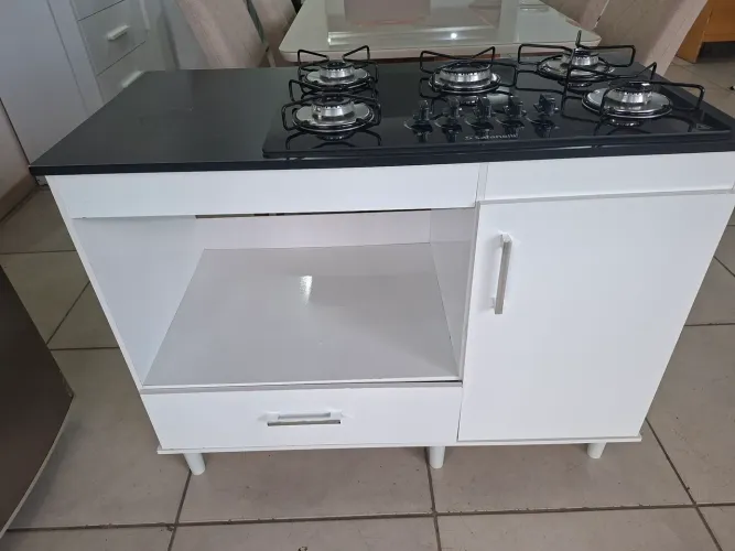 Balcão com coktop