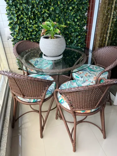 Mesa para varanda