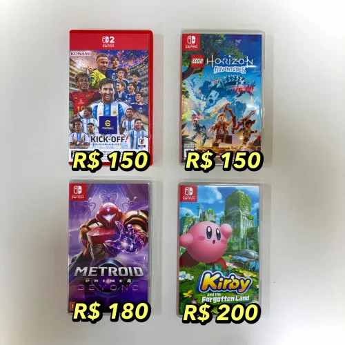 Jogos Nintendo Switch [1 e 2]