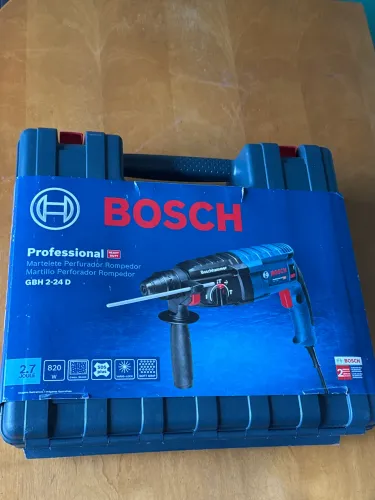 Martelete Rompedor Bosch Gbh 2-24 D 820w 127w Em Maleta 1/6