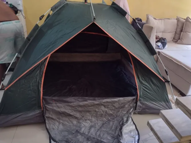 Barraca de acampamento 