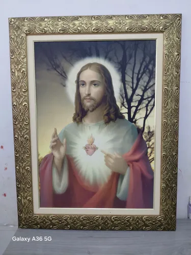 Vendo quadro de parede:.Sagrado Coração de Jesus 