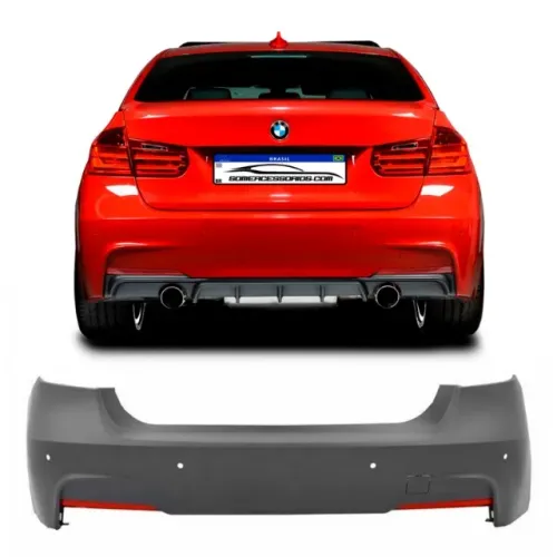 Para-choque Traseiro Bmw Série 3 F30 M-tech 