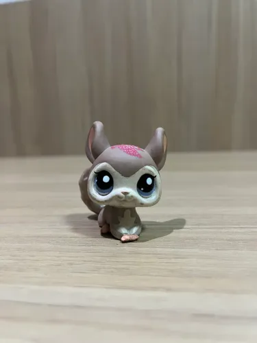 Littlest pet shop Chinchilla com glitter 