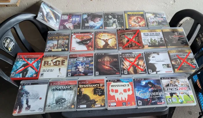 Vendo jogos de PS3 (Valores na descrição)