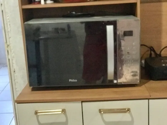 Microondas Philco Inox Espelhado