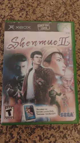 Shemue 2 original x box primeira geração