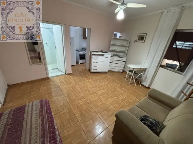 Aluguel Apartamento Kitnet Santos SP / São Vicente SP - mAr dOce lAr com preço justo no Jo