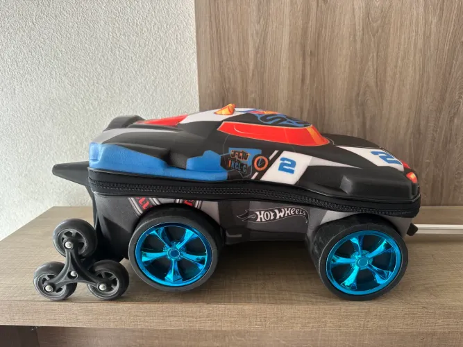 Mochila Infantil Hot Wheels Carrinho 3d Terrain Storm Maxtoy Impecavel Campinas Cambuí