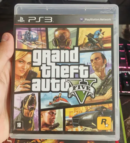 Grand Theft Auto V (GTA V) Playstation 3 (Faço olx pay)