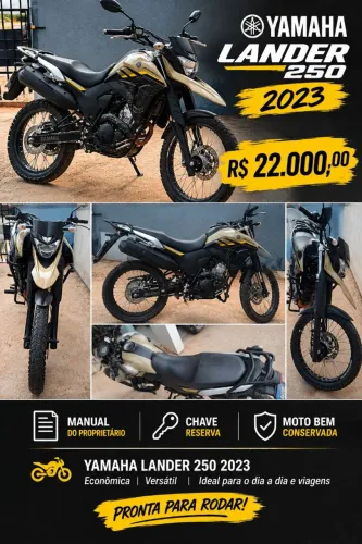 R$22.000 Yamaha Lander ABS