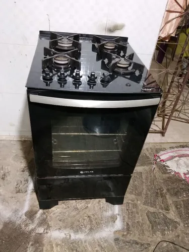 Fogão atlas bancada de vidro