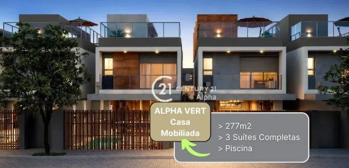 Casa com 3 dormitórios à venda, 277 m² por R$ 3.300.000,00 - Residencial Tambore III - San