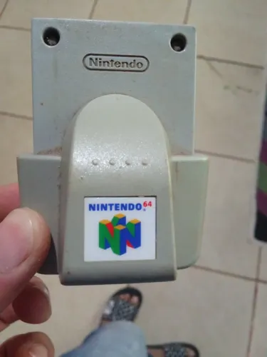 Rumble Pak Original Nintendo 64 Japonês NUS-013 - Made in Japan