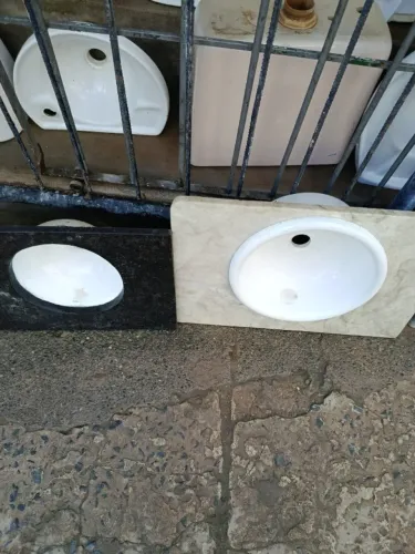 Bancadas com cubas