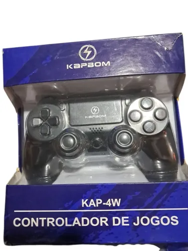 Controle para PS4 Sem Fio Bluetooth - Modelo Kap-4W (Novo na Caixa)